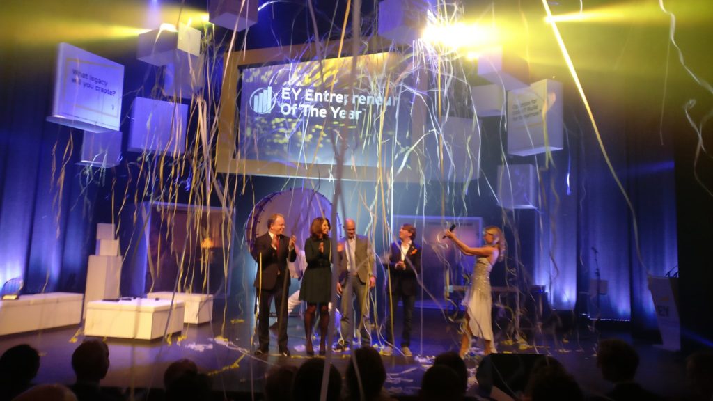 EY Entrepreneur of the Year award winner celebration (c) Frank Zandhuis